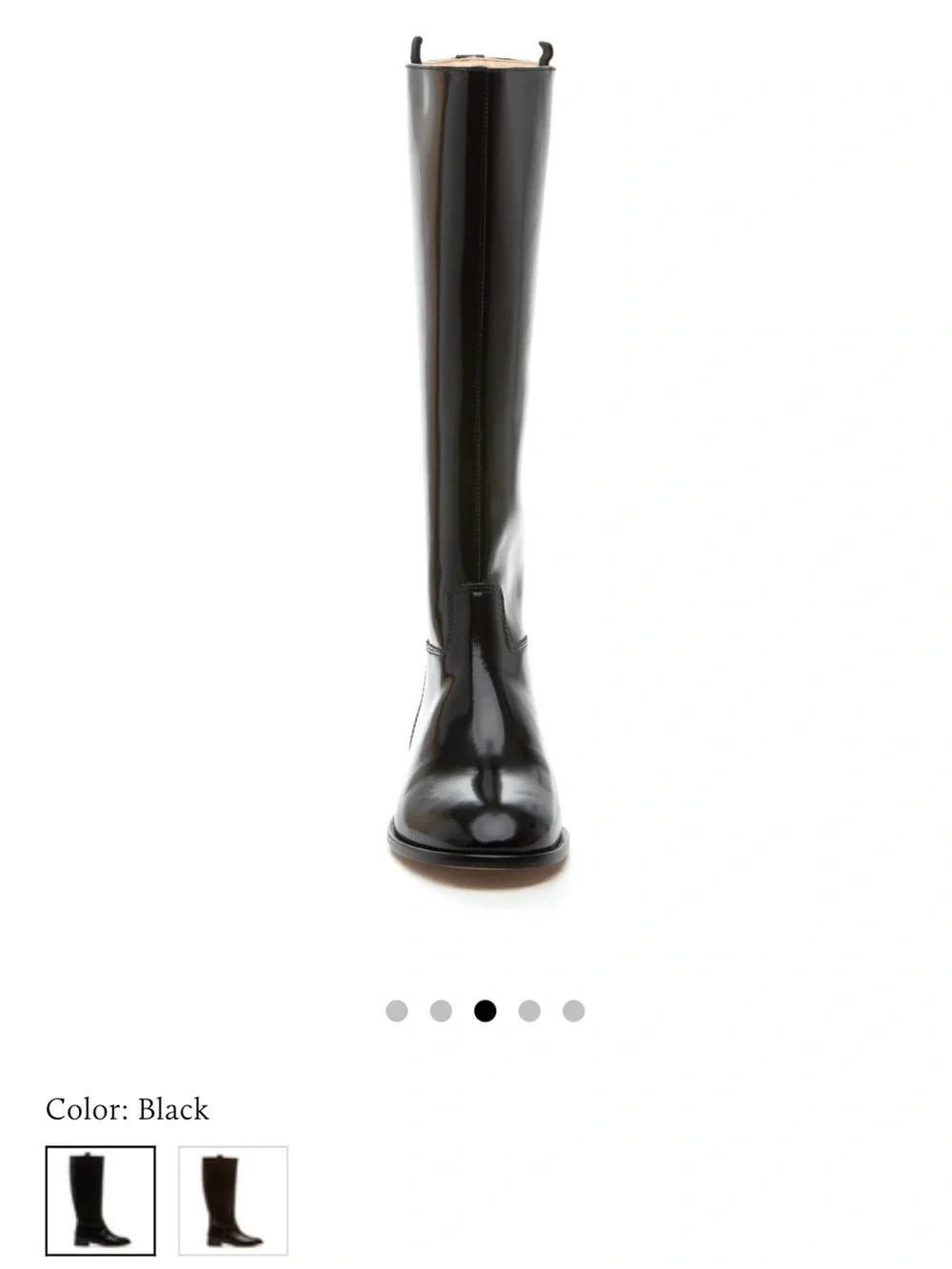 Black Over-the-Knee Boots New in Box Size39/ US8